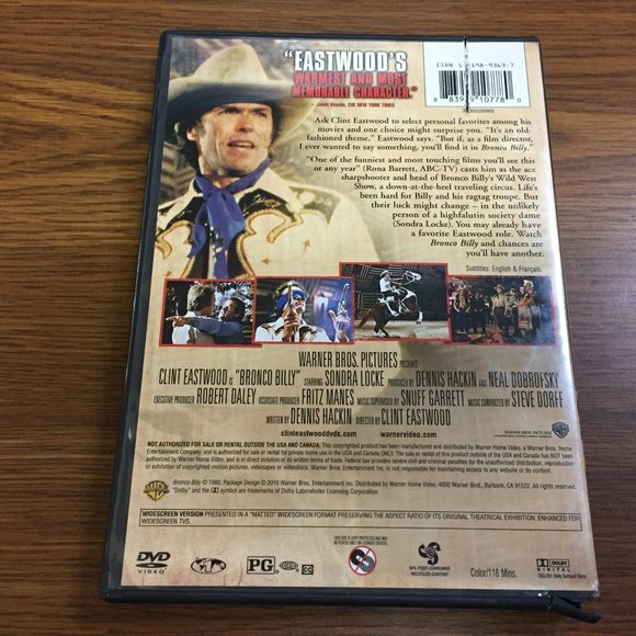 Bronco Billy DVD - Picture 3 of 5